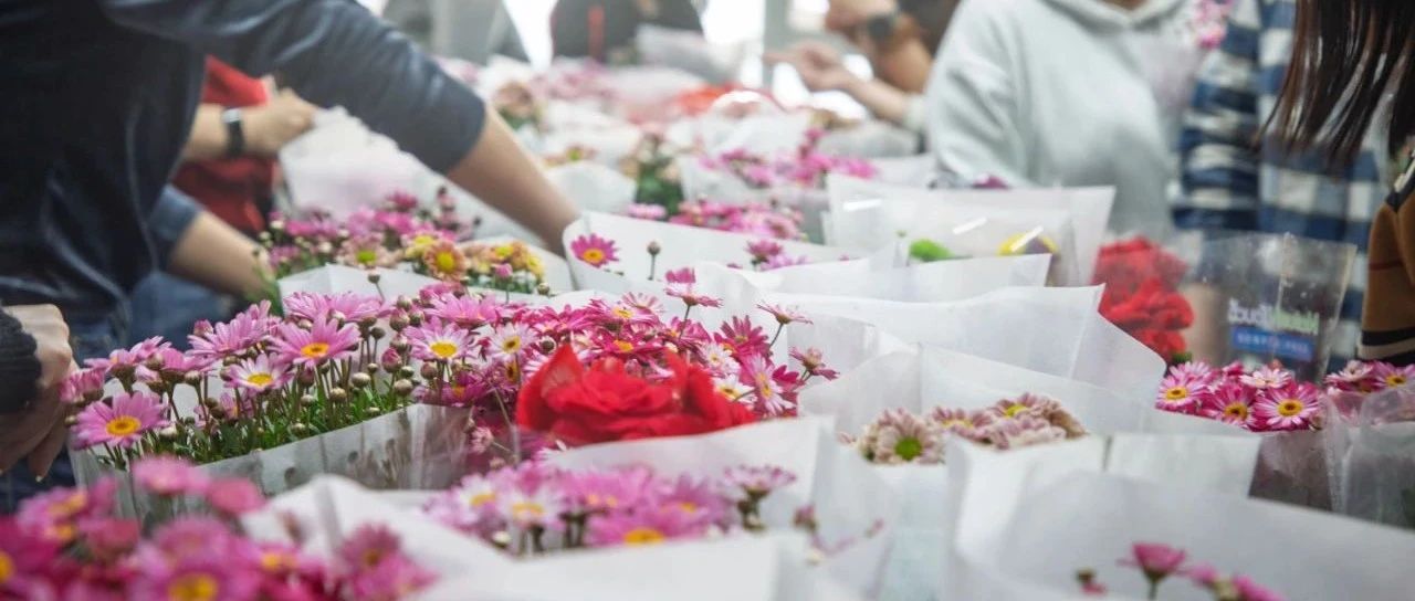 芳华绽放暖三月  馨香寄情映初心丨北方绿野举办三八节"鲜花赠巾帼"活动
