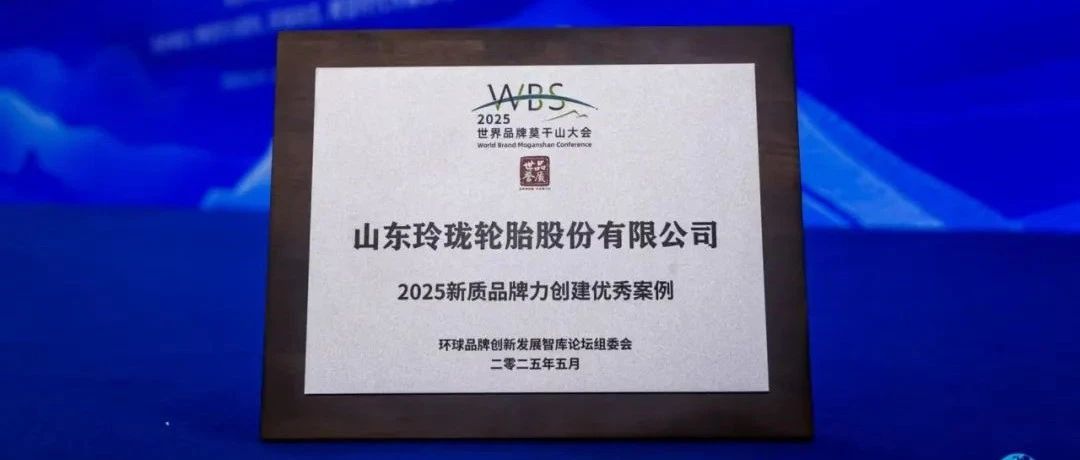 玲珑荣膺“2025新质品牌力创建”优秀案例：多位一体驱动中国品牌全球化进阶