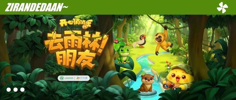 即刻出发，去雨林寻找‘自然的答案’