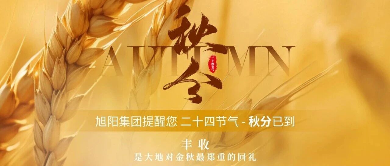 丰收,是大地对金秋最郑重的回礼——秋分