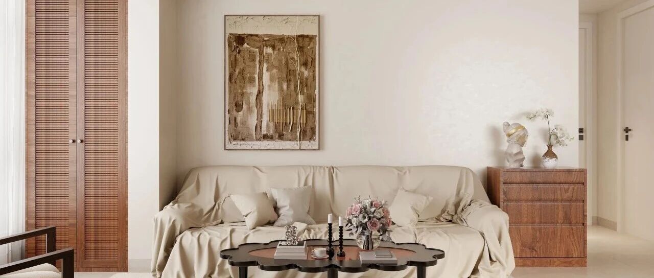 侘寂+中古的神仙搭配!96㎡的氛围感直接拉满,想照搬!