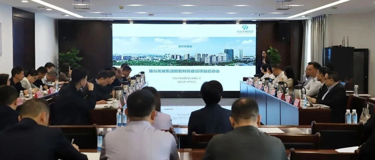 启动！用友BIP助力湖南麓谷集团构建“数智财务”核心竞争力！