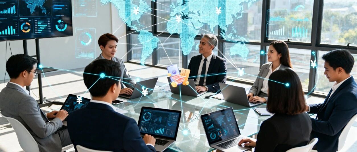 央行力推人民币出海！70万亿跨境支付市场，银企联搞定企业全球资金管理