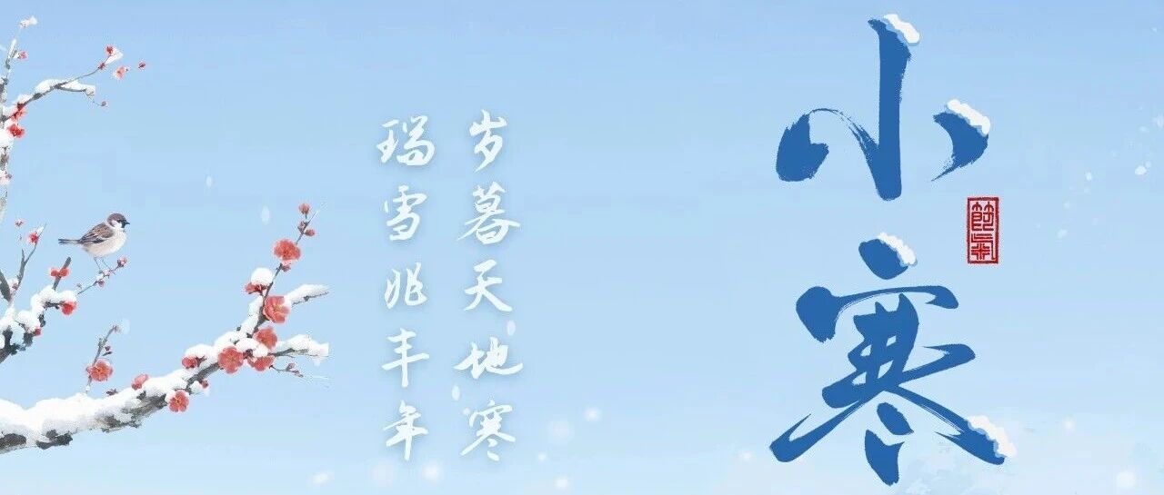 今日小寒 | 岁暮天地寒,瑞雪兆丰年