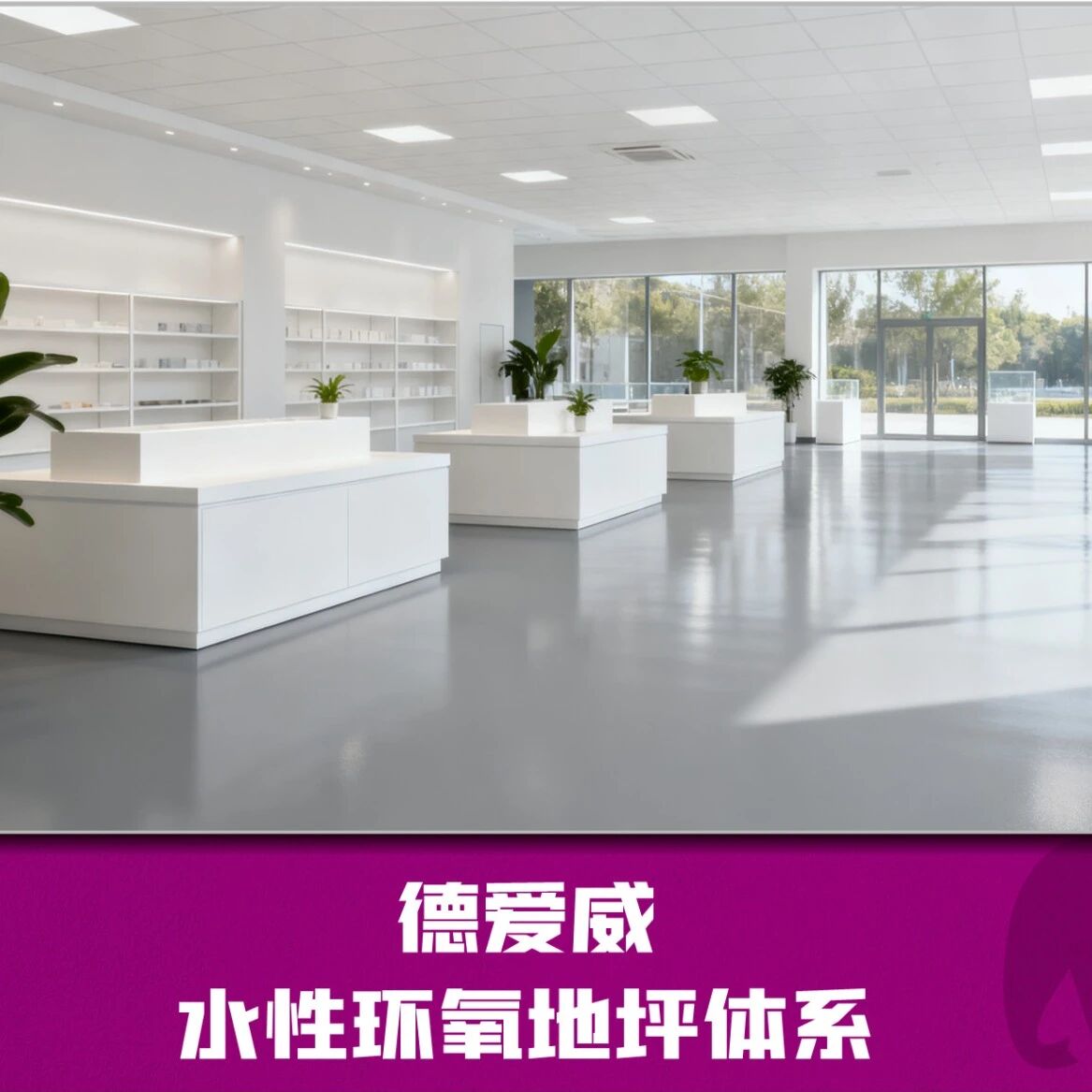 好房子丨以“6633”标准焕新地面！德爱威水性环氧地坪，定义“好房子”的足下质感